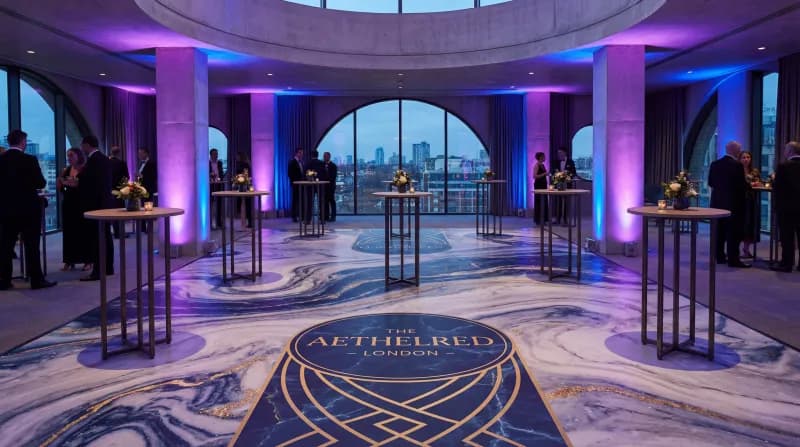 VENUE MARBLE FLOOR WRAP