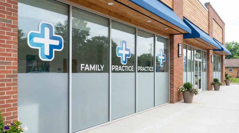 Medical & Dental window graphics
