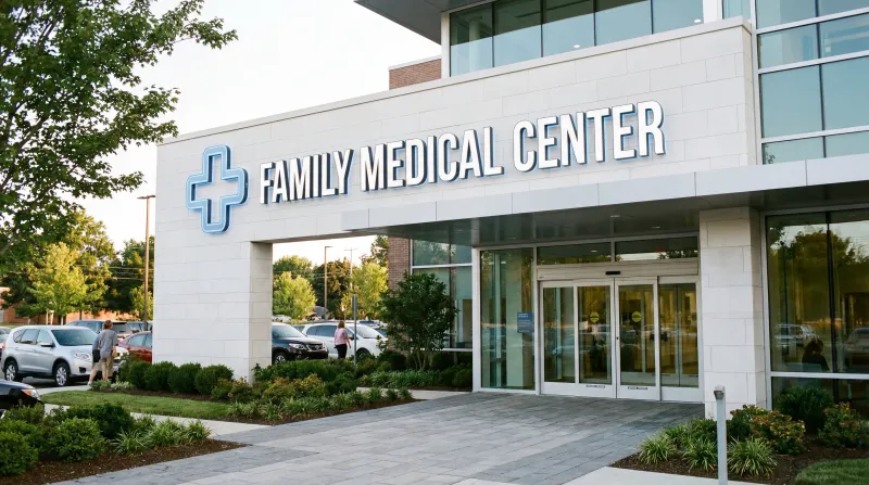 Healthcare signage
